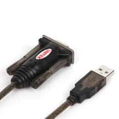 Unitek Unitek y-105 serijski kabel črne barve 1,5 m usb tip-a db-9