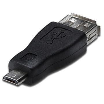 Akyga akyga ak-ad-08 kabel za spreminjanje spola usb usb tipa micro-b črn
