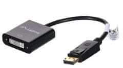 Lanberg lanberg ad-0007-bk video kabelski adapter 0,1 m displayport dvi-d črn