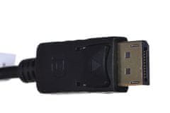 Lanberg lanberg ad-0007-bk video kabelski adapter 0,1 m displayport dvi-d črn
