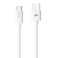 Silicon Power Silicijev kabel USB 1 m usb 2.0 usb a usb c bela