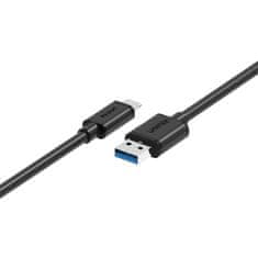 Unitek unitek y-c474bk kabel usb 1 m usb 3.2 gen 1 (3.1 gen 1) usb a usb c črna