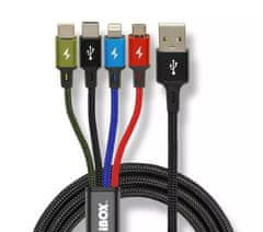 iBOX univerzalni polnilni kabel 4 v 1 i-box usb ikum4w1