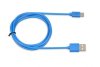 ibox ikumtcb usb kabel 1 m usb 2.0 usb a usb c modra