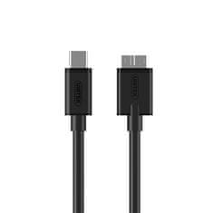 Unitek unitek y-c475bk kabel usb 1 m usb 3.2 gen 1 (3.1 gen 1) usb c micro-usb b črn