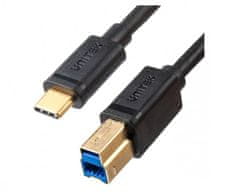 Unitek unitek c14096bk kabel za tiskalnike usb-c na usb-b 3.0, 2 m