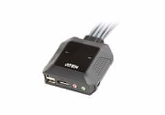 Aten Aten 2-portno kabelsko kvm stikalo usb displayport