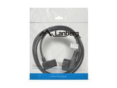 Lanberg lanberg ca-c13c-12cc-0018-bk napajalni kabel črn 2 m c13 spojka cee7/7