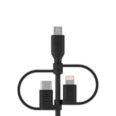 Belkin belkin boost charge usb kabel 1 m usb a usb c/micro-usb b/lightning black