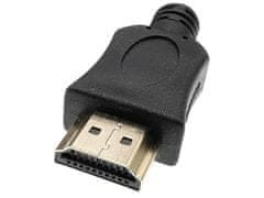 slomart alantec av-ahdmi-3.0 hdmi kabel 3m v2.0 visoke hitrosti z ethernetom - pozlačeni konektorji