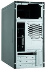 Chieftec MiniT HO-12B / 2x USB 3.0 / 2x USB 2.0 / črna
