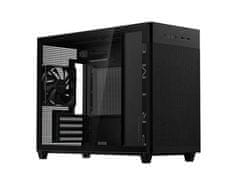 ASUS Prime AP201 računalniško ohišje, Micro-ATX, kaljeno steklo, črno (90DC00G0-B39010)