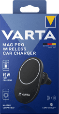 Varta Mag Pro brezžični avto polnilec, črn (57902101111)