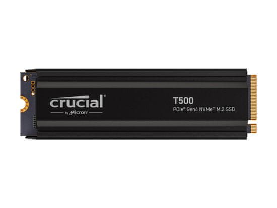 Crucial T500 SSD disk s hlajenjem, M.2 PCIe NVMe, 80 mm, 1TB (CT1000T500SSD5)