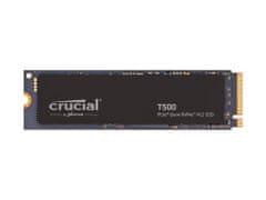Crucial T500 SSD disk, M.2 PCIe NVMe, 80 mm, 500GB (CT500T500SSD8)