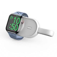VEGER prenosna baterija za Apple Watch, 1200 mAh, bela (W0102)