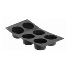 de Buyer Moul Flex pekač 6-delni muffins 17,5x30cm / silikon