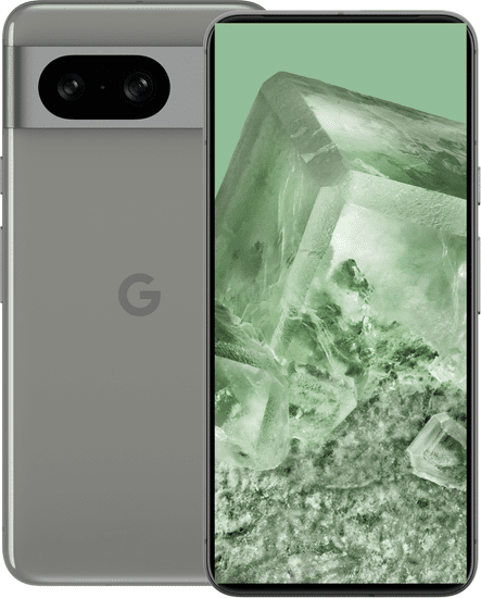 Google Pixel 8, mobilni telefon, 8GB/128GB, 5G, Dual Sim, siv - odprta embalaža