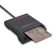 Qoltec qoltec pametni čip id kartice skener