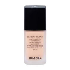Chanel Le Teint Ultra SPF15 mat puder z osvetljevalnim učinkom 30 ml Odtenek 12 beige rosé