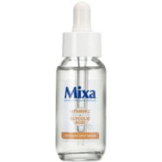 Mixa Vitamin C + Glycolic Acid Anti-Dark Spot Serum serum za obraz proti temnim madežem 30 ml za ženske