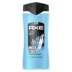 Axe Ice Chill 3in1 gel za prhanje z vonjem limone in mete 400 ml za moške