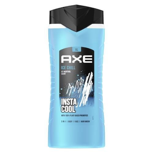 Axe Ice Chill 3in1 gel za prhanje z vonjem limone in mete za moške