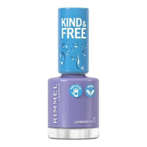Rimmel Kind & Free lak za nohte 8 ml Odtenek 153 lavender light