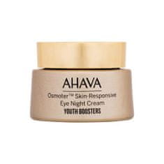 Ahava Youth Boosters Osmoter Skin-Responsive Eye Night Cream pomlajevalna nočna krema za okoli oči 15 ml za ženske