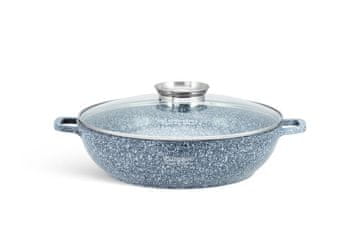 EDENBERG Vok z ročaji in steklenim pokrovom