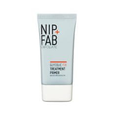 NIP + FAB Exfoliate Glycolic Fix Treatment Primer podlaga za ličenje za mastno kožo, nagnjeno k nepravilnostim 40 ml