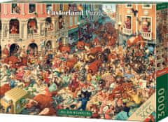 Castorland Puzzle Art Collection: Tek z biki v Pamploni 3000 kosov
