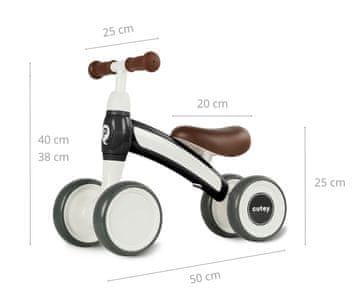 shumee Milly mally 5689 Qplay Pojazd Cutey Retro črn
