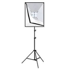 Puluz studijski set puluz softbox led 50x70cm, stativ, led žarnice 4 kosi pu5071eu