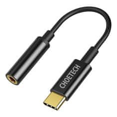 Choetech choetech aux003 adapter iz USB-c v 3,5-milimetrski avdio priključek (črn)