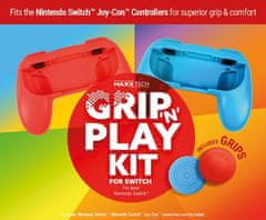 MAXX Grip N Play Kit dodatek za kontroler, Nintendo Switch