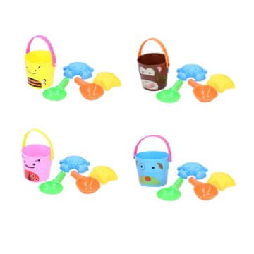 Komplet peska 5 kosov živali 8 cm