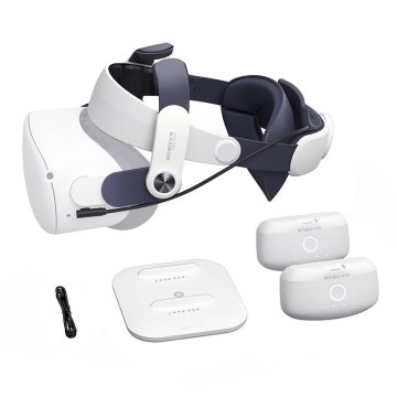 BoboVR BOBOVR M2 Plus naglavni trak z dvojno baterijo za Oculus Quest 2