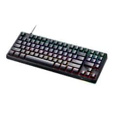 slomart mehanska tipkovnica thunderobot kg3089r, rdeče stikalo (črna)