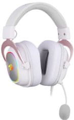 Redragon Zeus-X gaming slušalke, bele