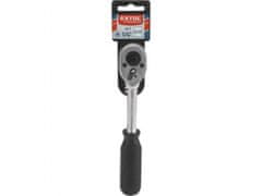 Extol Premium Ratchet, 45 zob, 1/4", L 155mm, CrV
