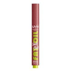 NYX Fat Oil Slick Click vlažilen in pigmentirani balzam za ustnice 2 g Odtenek 03 no filter needed