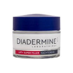 Diadermine Lift+ Super Filler Anti-Age Night Cream pomlajevalna nočna krema za obraz 50 ml za ženske