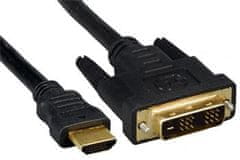 PremiumCord Kabel HDMI A - DVI-D M/M 3 m