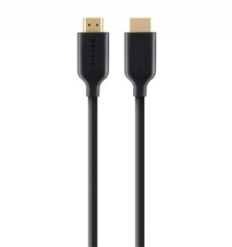 Belkin HDMI HighSpeed 3D kabel z ethernetom,4K, pozlačen - 1 m