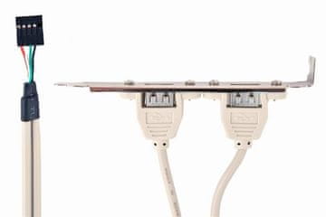 Gembird USB dodatni priključki 2x za MB 25 cm