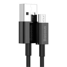 BASEUS CAMYS-01 vrhunski kabel za hitro polnjenje podatkov MicroUSB 2A 1m črn