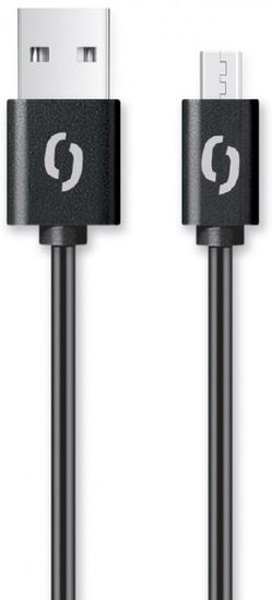 Aligator Podatkovni kabel 2A, Micro USB črn
