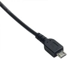 Akyga USB A-MicroB 1,0 m/črna