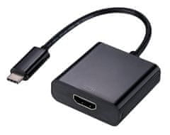 C-Tech Adapter Type-C na HDMI, M/F, 15 cm